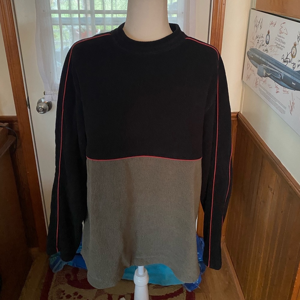 Columbia Sportswear Company Made In USA Polartec Fleece Lined Sweater